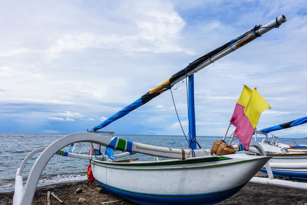 Jukung - Traditional balinese boat