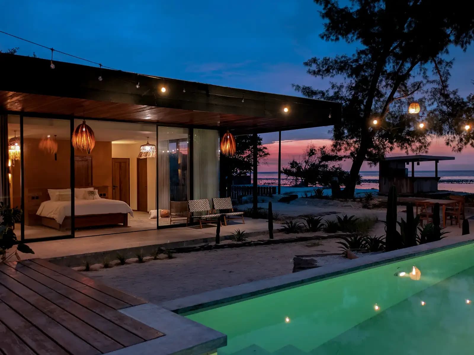 The Beach House Meno