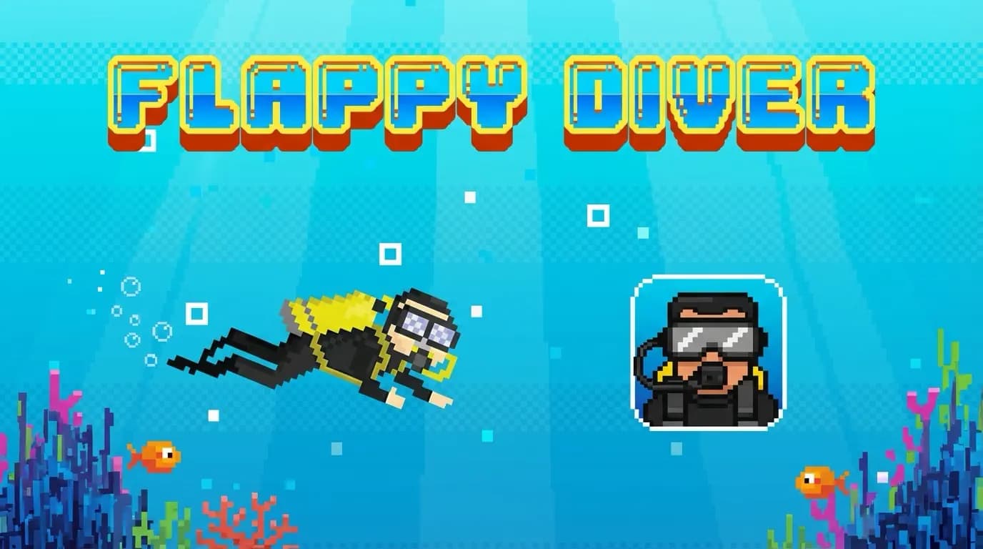 Flappy Diver is live on mobile: how far will you go?